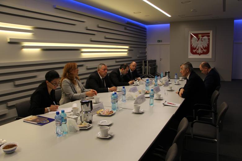 Spotkanie delegacji z Armenii ze Stanisławem Trociukiem 