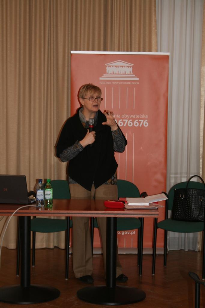 Na zdjęciu prof. Barbara Szatur-Jaworska
